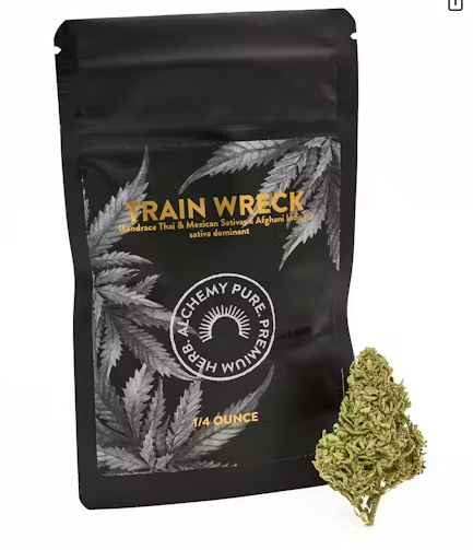 Photograph of product: Alchemy Pure | Trainwreck | Flower | 7g