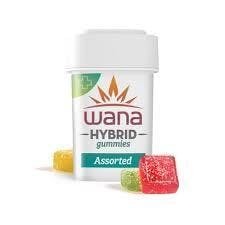 Photograph of product: MEDICAL CARD REQUIRED** Wana HYBRID 200mg Gummies