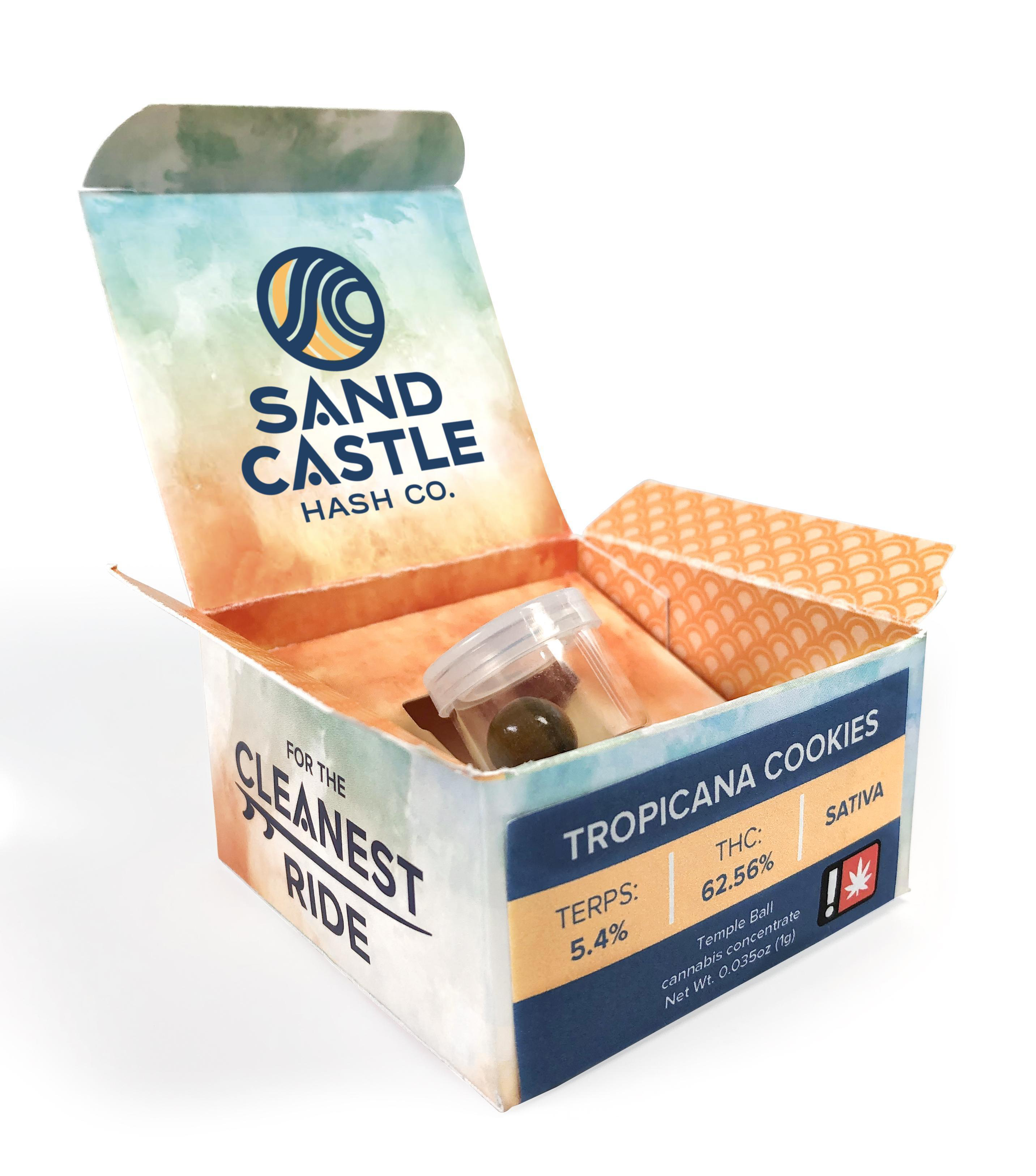 Photograph of product: Sand Castle - Cap Junky (H) - Temple Ball 1g