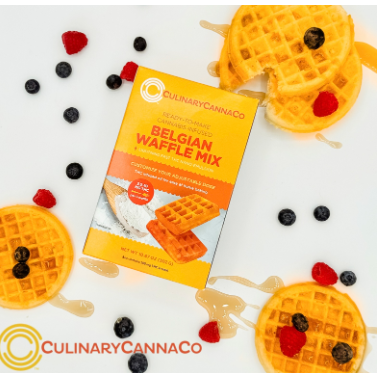 Photograph of product: Infused Belgian Waffle Mix | 100mg