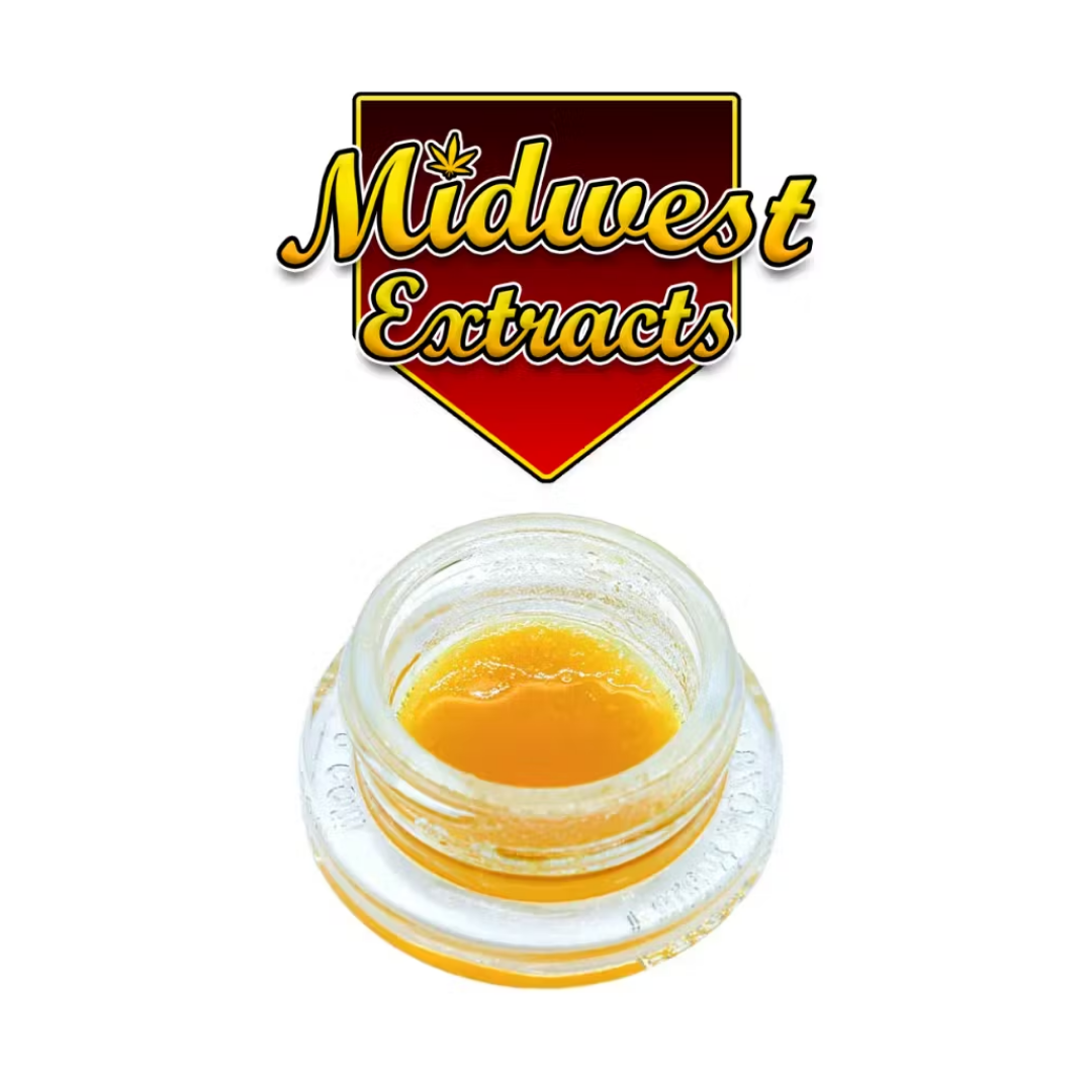 Photograph of product: Midwest Extracts - Live Resin Puck - Wedding Cake