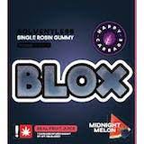 Photograph of product: 100mg Midnight Melon Blox - Gummy - Happy Cabbage