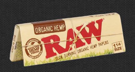 Photograph of product: RAW Organic Hemp Papers - 1 1/4