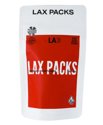 Photograph of product: LAX PACKS 7G FLOWER - LAX OG