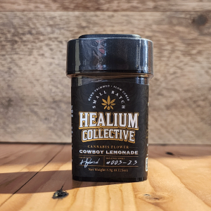 Photograph of product: HEALium Collective | Flower Cowboy Lemonade - 3.5g