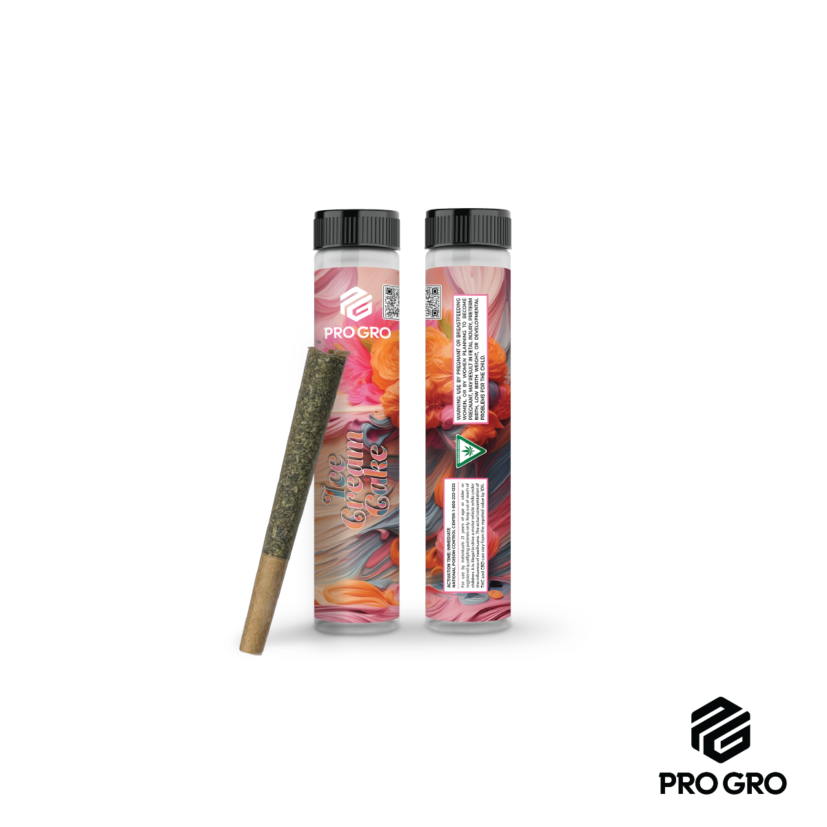 Photograph of product: ProGro - Ice Cream Cake Pre-Roll 1g