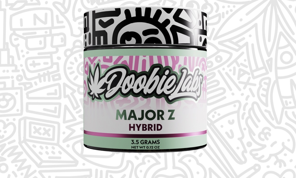 Photograph of product: Doobie Labs - Major Z - 3.5g Flower