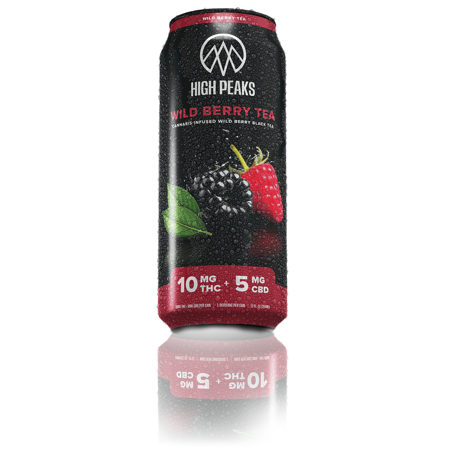 Photograph of product: High Peaks - Wild Berry Tea (4 Pack) - Beverage - 40 mg