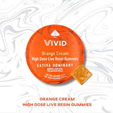 Photograph of product: Orange Creamsicle | 250mg Live Resin Oui'd Gummies