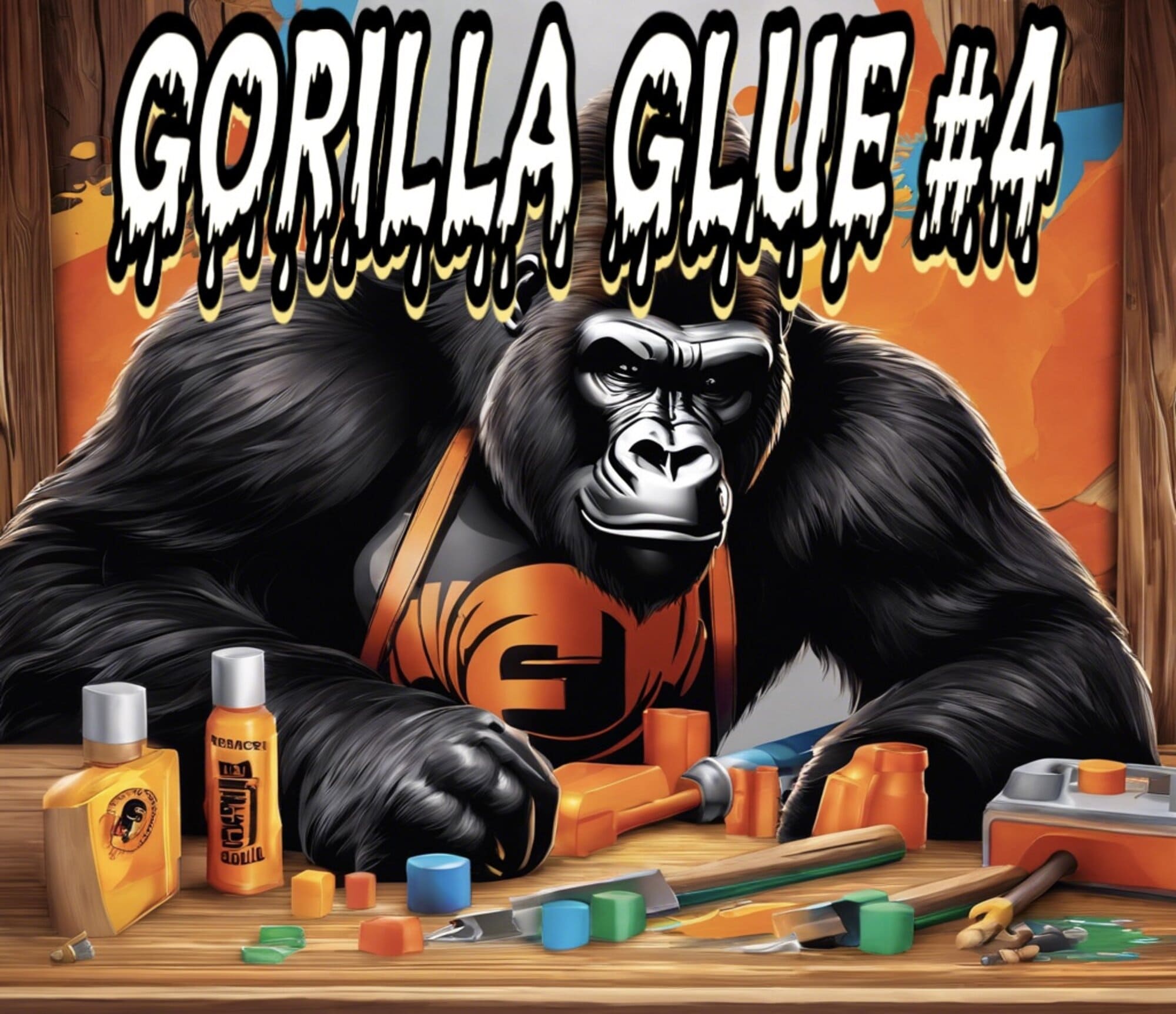 Photograph of product: DELI - Gorilla Glue #4 - 28g