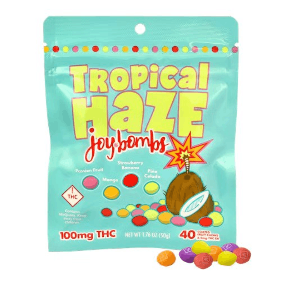 Photograph of product: Tropical Haze Joybomb Chews (40ct)