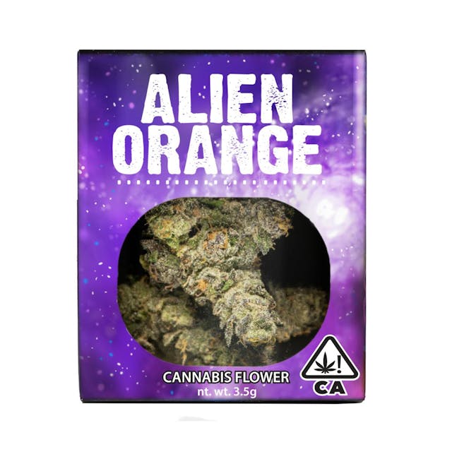 Photograph of product: Alien Orange | 3.5g Flower