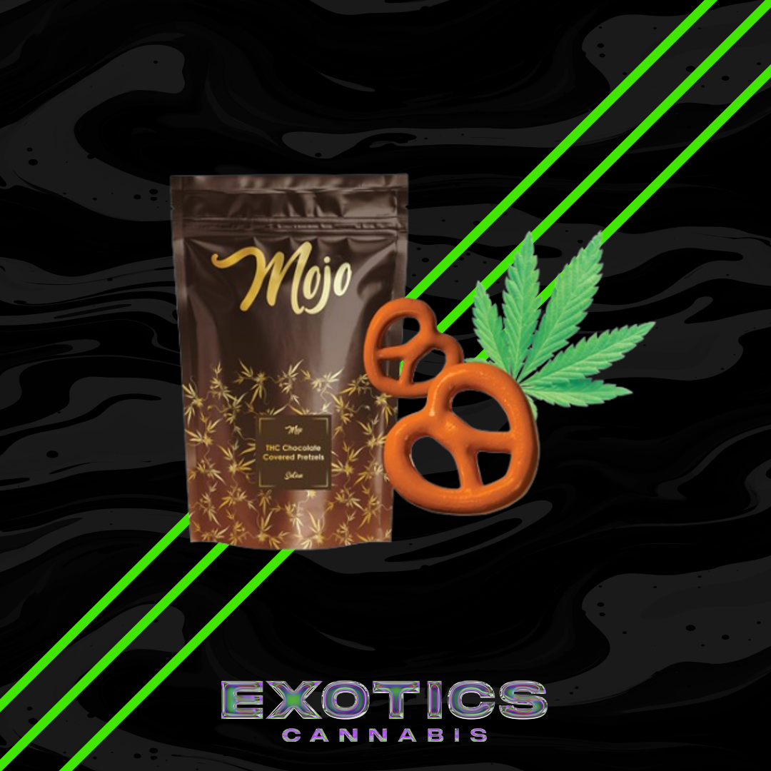 Photograph of product: Mojo - Chocolate Covered Pretzels 200mg (2/$18)