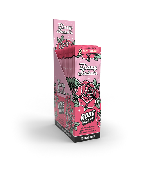 Photograph of product: Blazy Susan | Natural Rose 2pk Wraps | LuvBuds