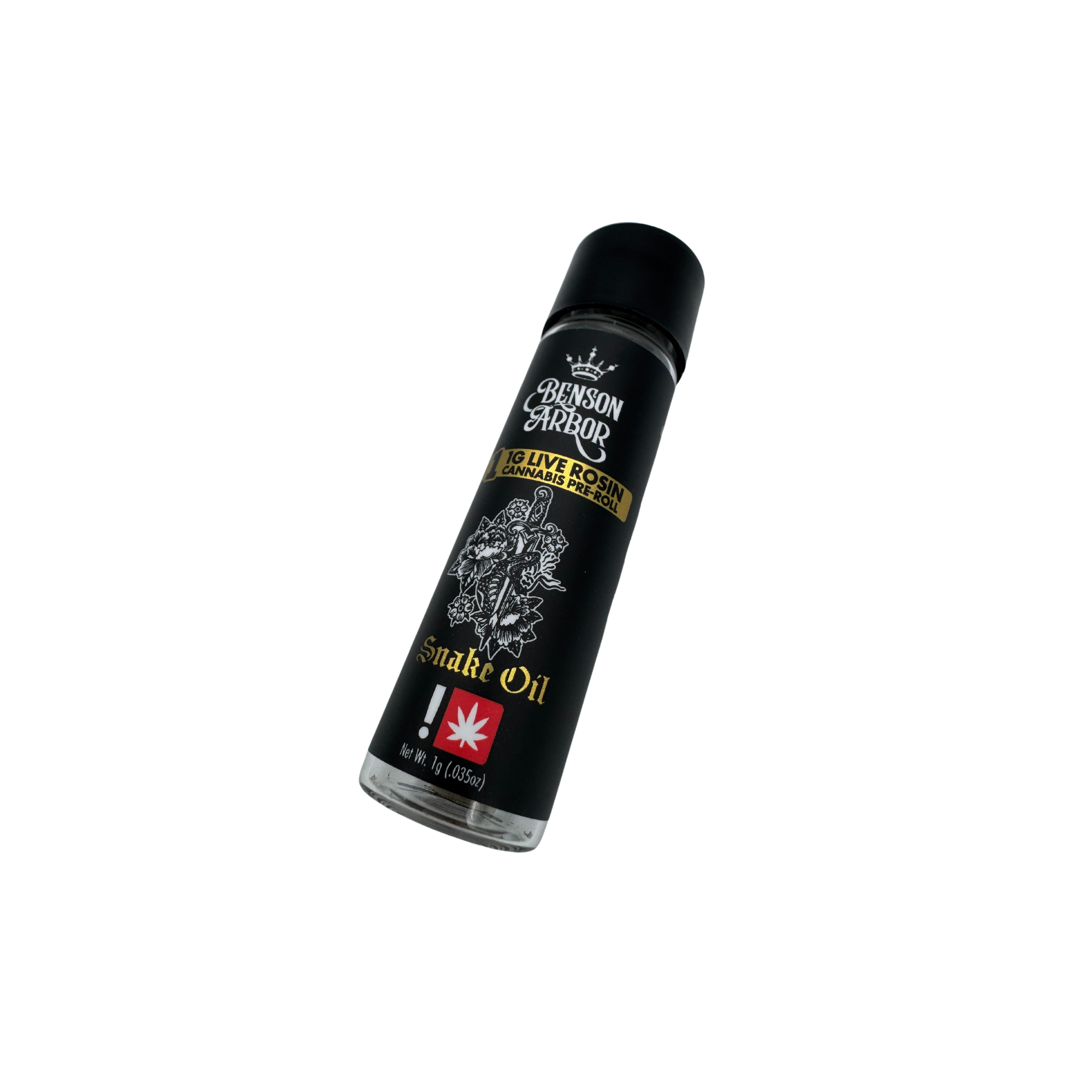 Photograph of product: Benson Arbor Gas Break Dip! Rosin Pre-Roll