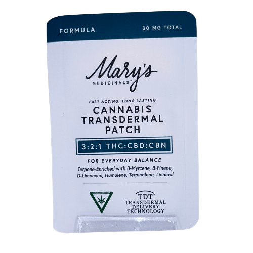 Photograph of product: Transdermal Patch 15mg Thc:10mg Cbd:5mg Cbn