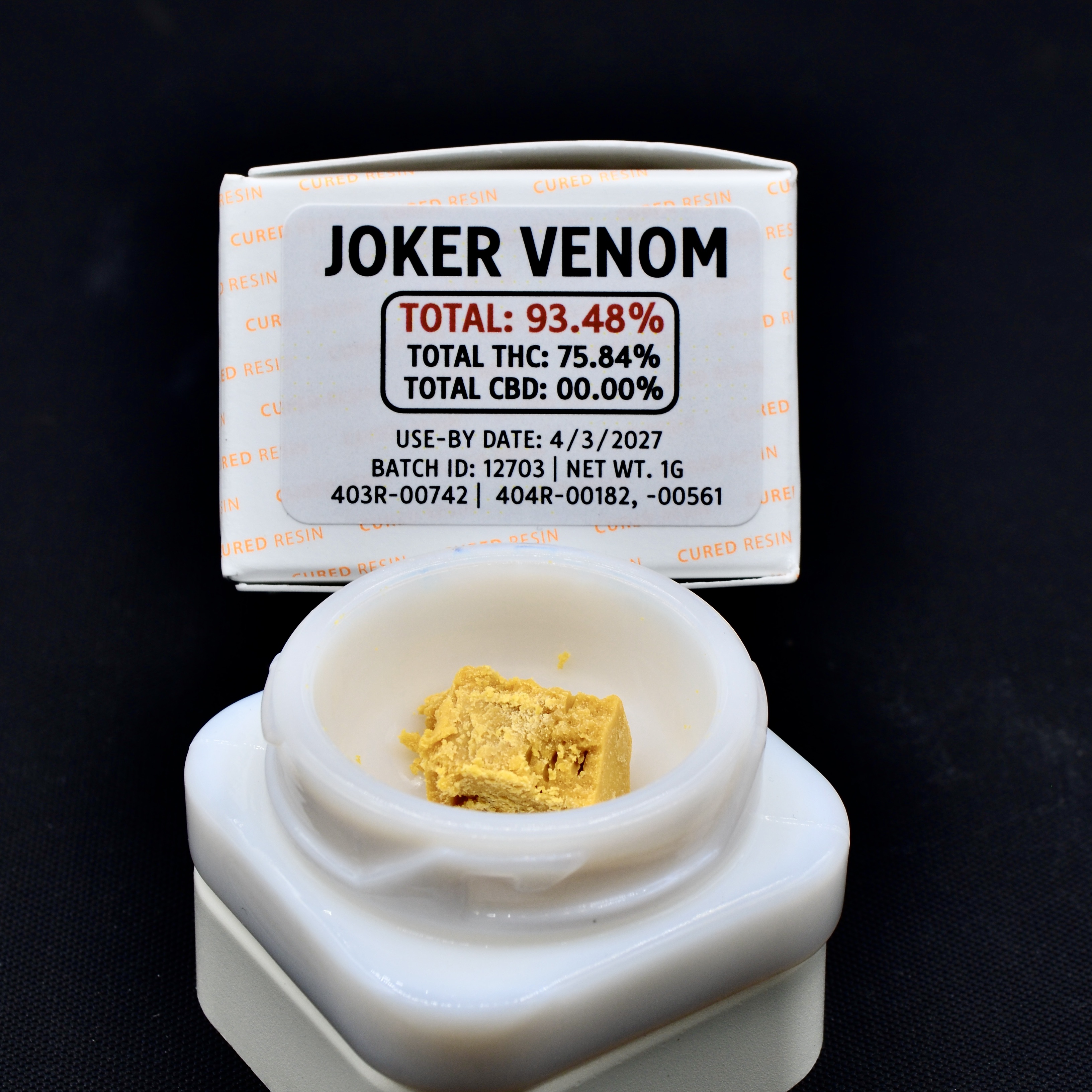 Photograph of product: Joker Venom Wax by Greenfields by CSC