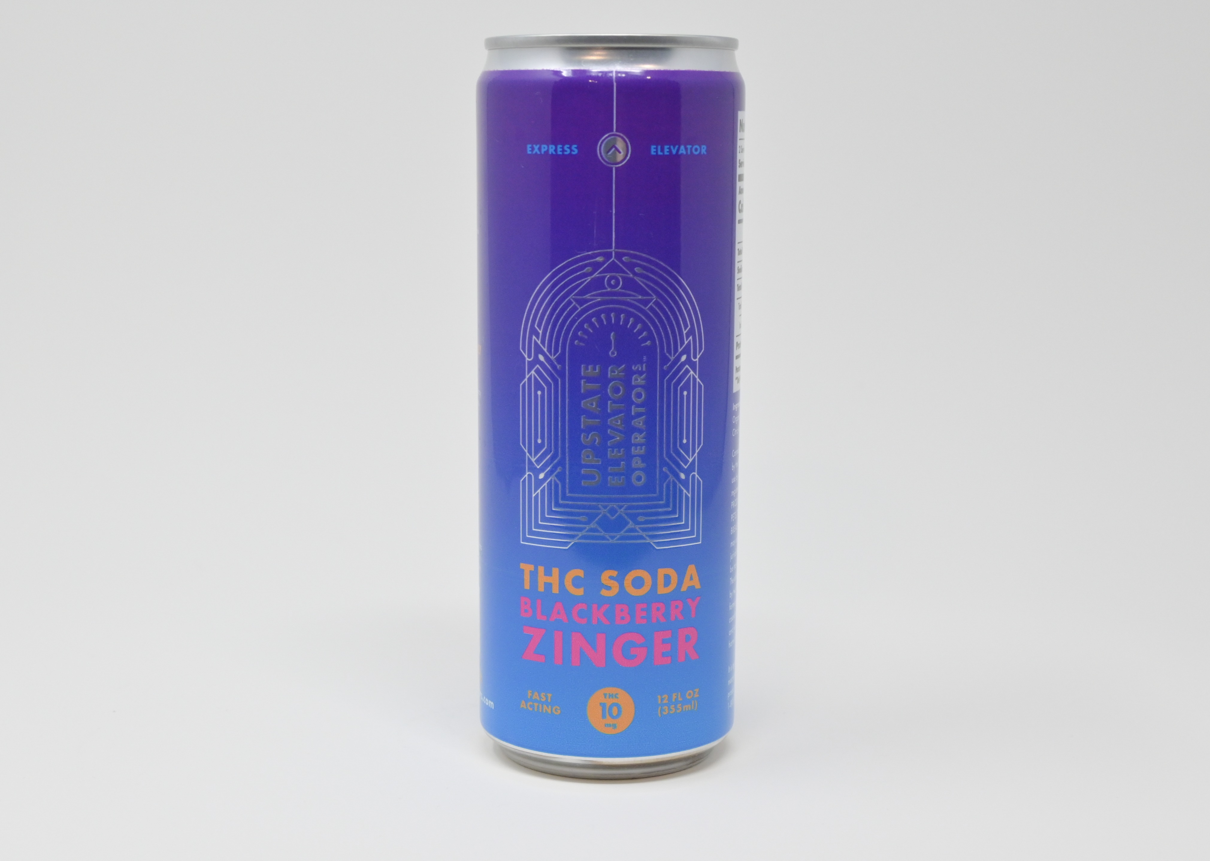 Photograph of product: Upstate Elevator Operators | Blackberry Zinger | 10mg