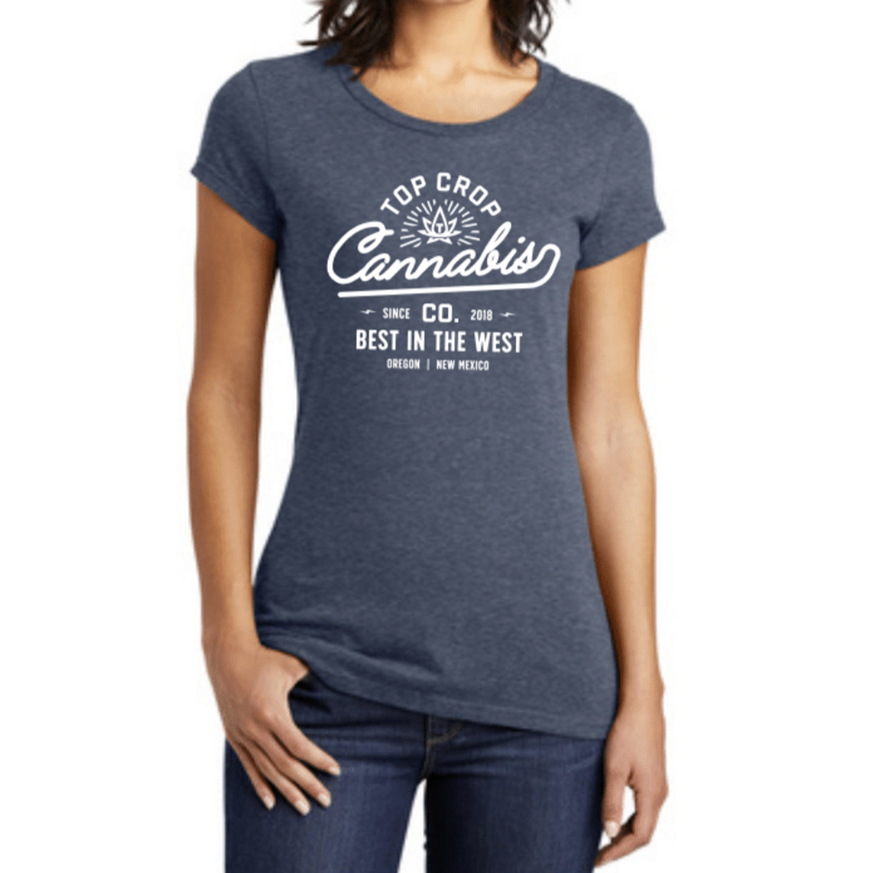 Photograph of product: Blue Best in the West Women's Tee - XL