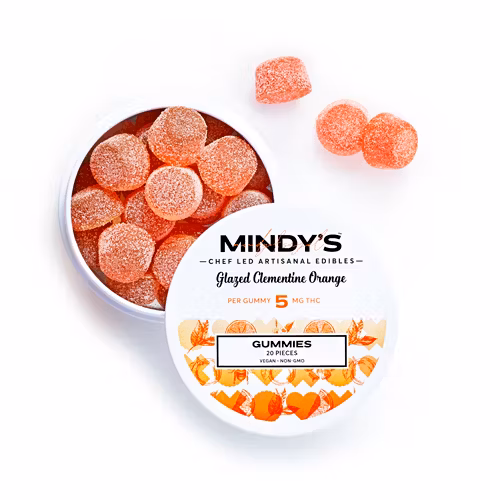 Photograph of product: Glazed Clementine Orange Gummies 100mg