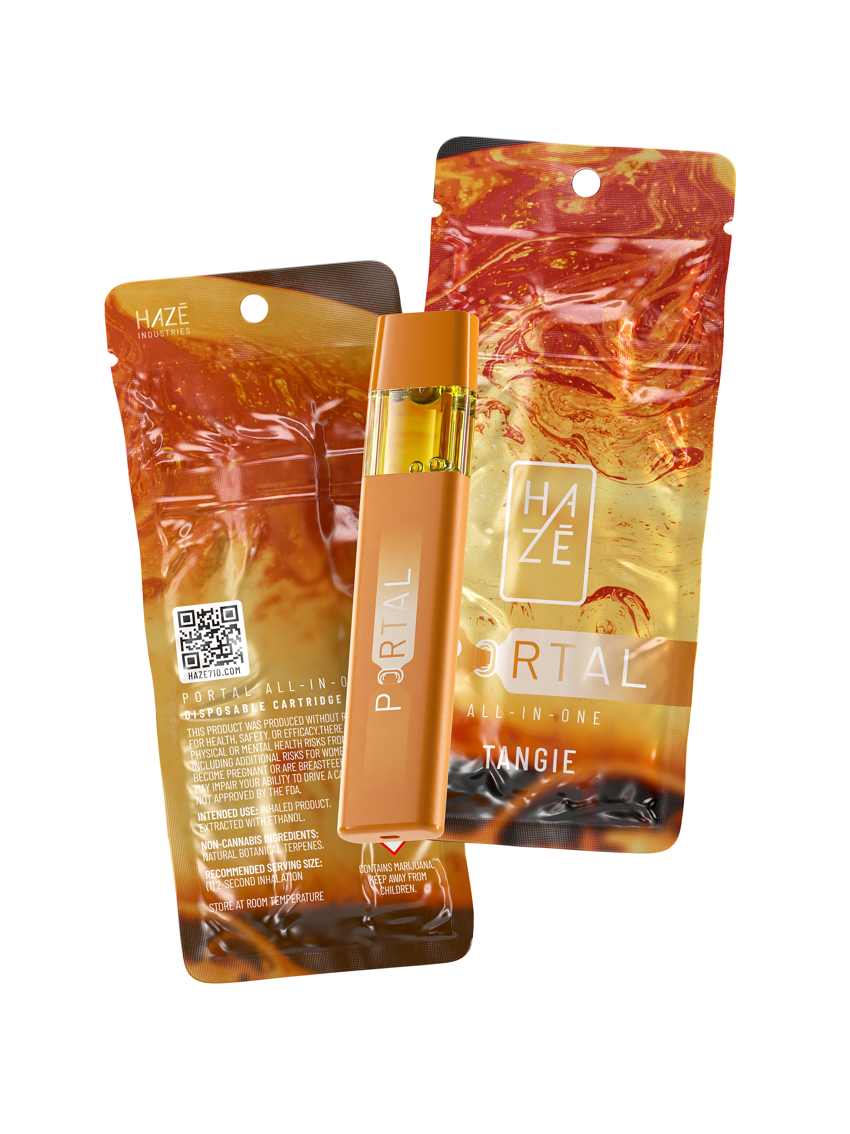 Photograph of product: REC | Haze Portal | Tangie | Distillate All-In-One