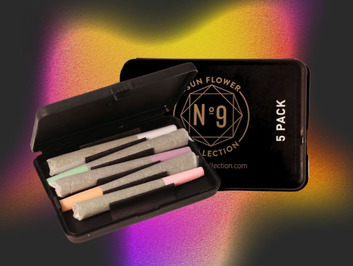 Photograph of product: No. 9 - Preroll Multi Strain 5pk
