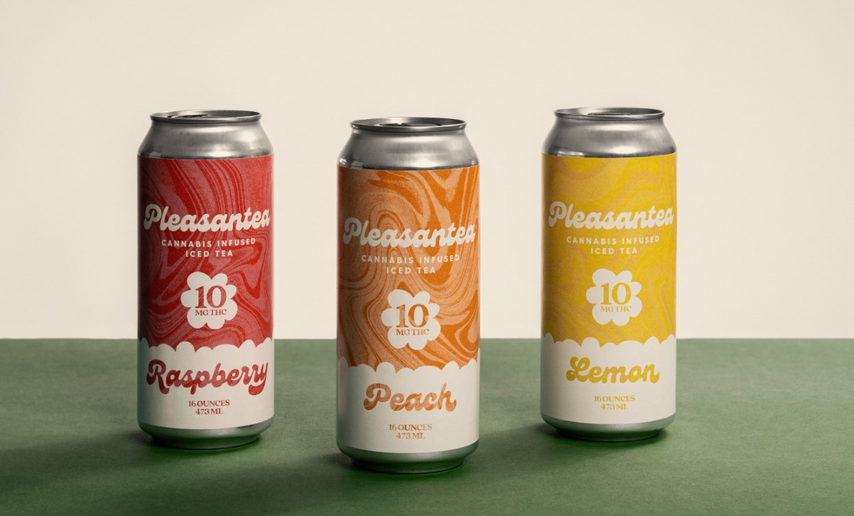 Photograph of product: PleasanTeas | Peach | 10mg TH-oui Iced Tea