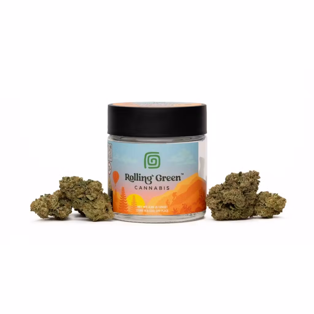 Photograph of product: Biscotti - ROLLING GREEN  - Flower - 3.5g