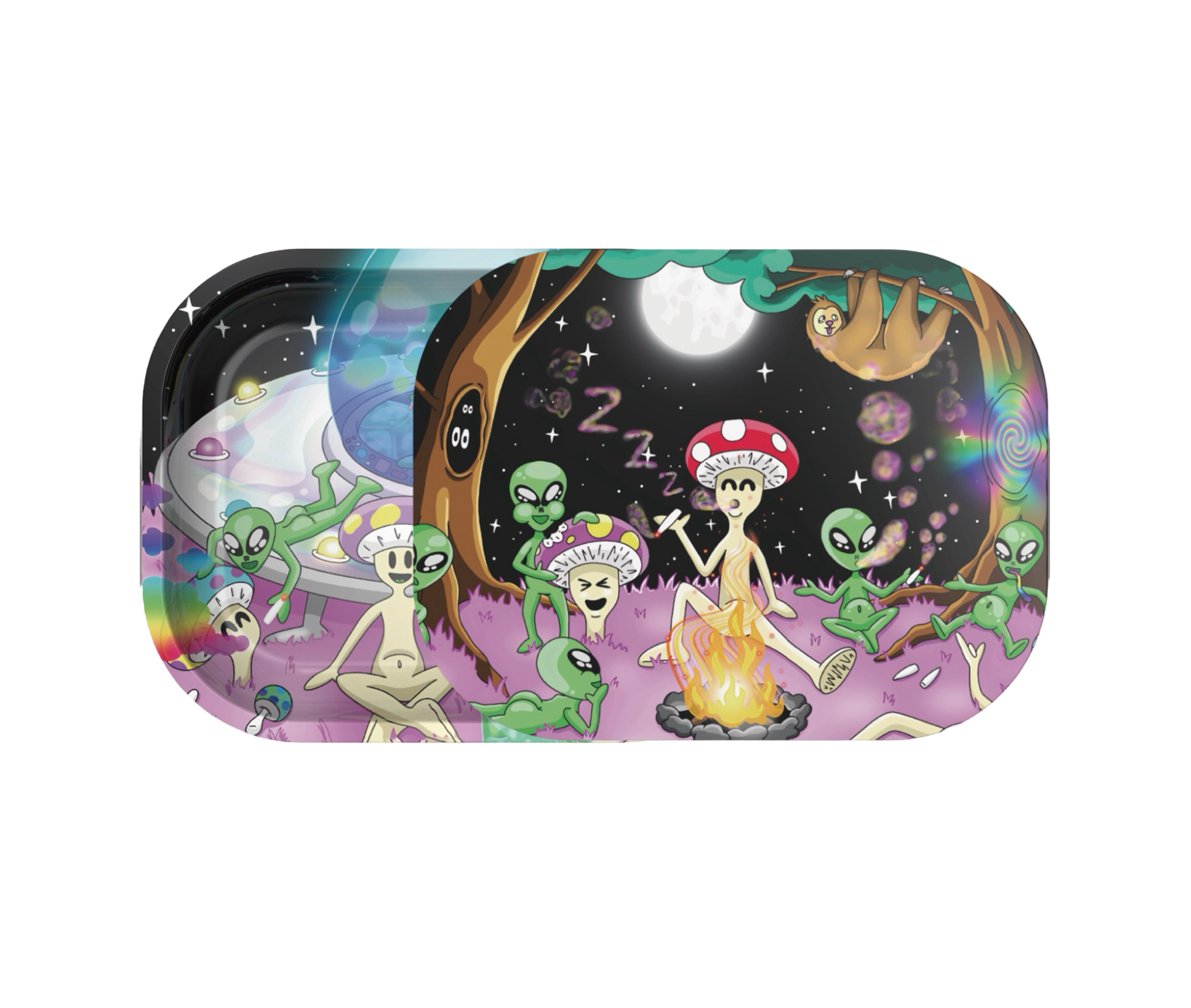Photograph of product: Zzz's - Intergalactic Trip - Rolling Tray w/ Magnetic Cover