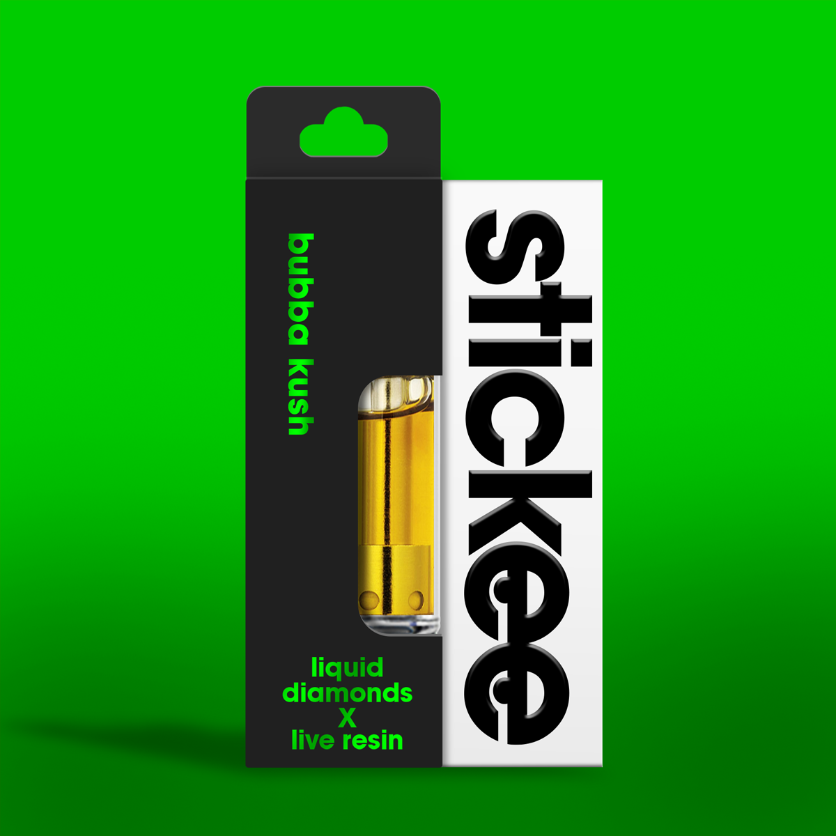 Photograph of product: Stickee | 510 Live Resin Cart | Bubba Kush