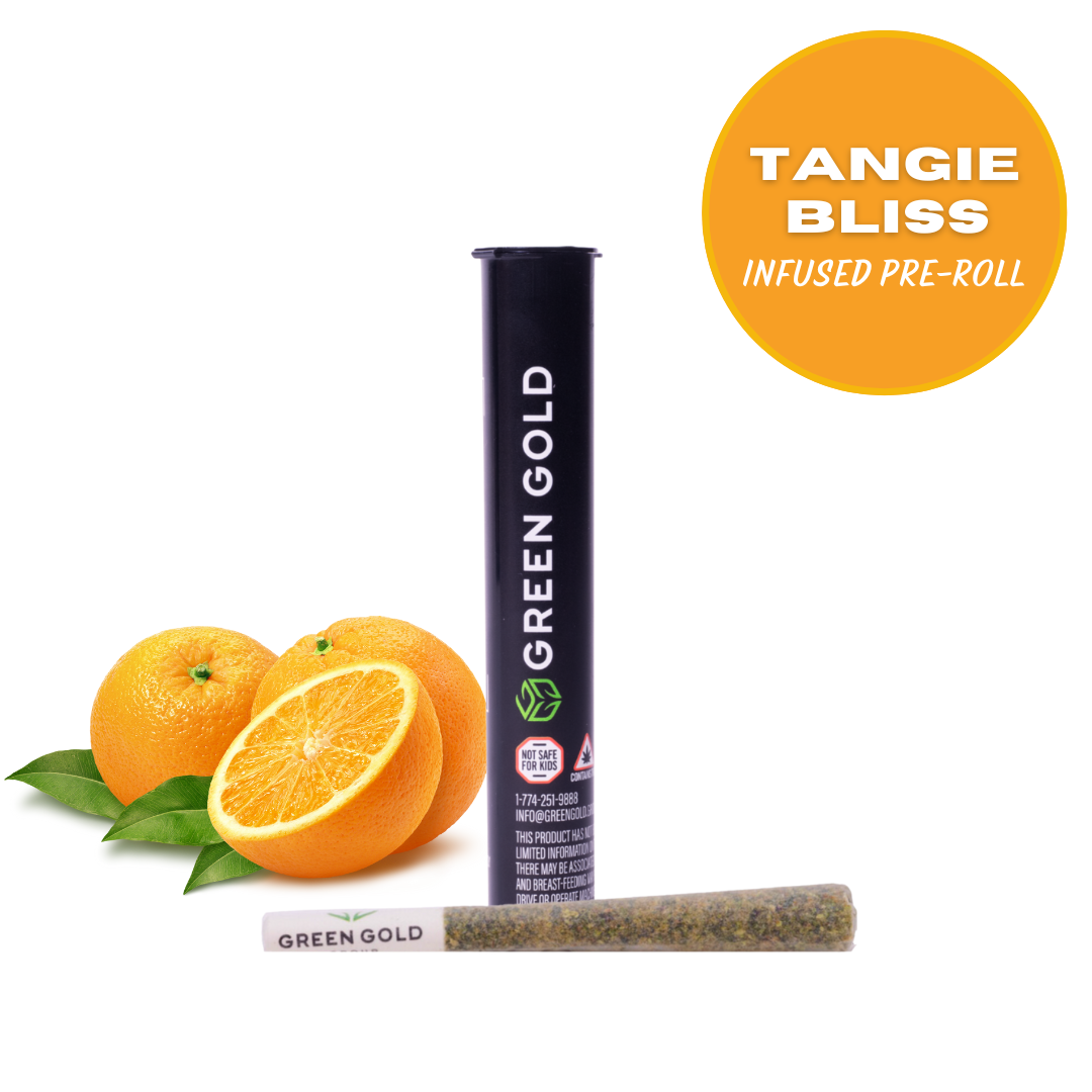 Photograph of product: Tangie Bliss Infused Pre-Roll | 1g
