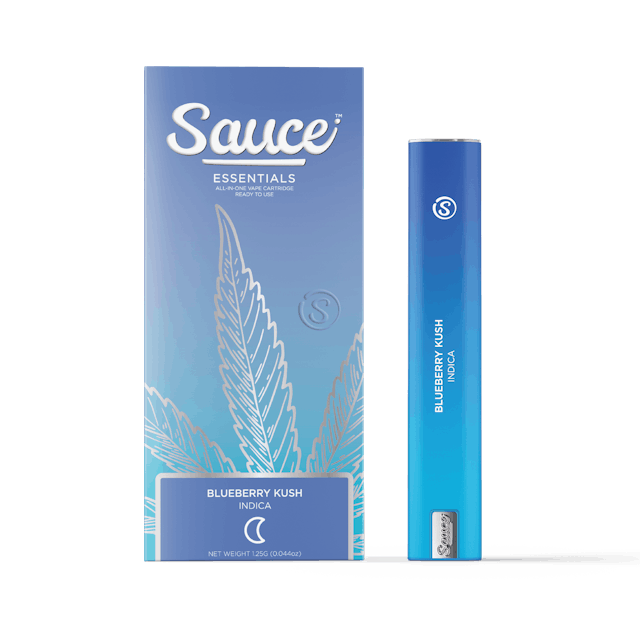 Photograph of product: Blueberry Kush | 1.25g Live Resin Disposable