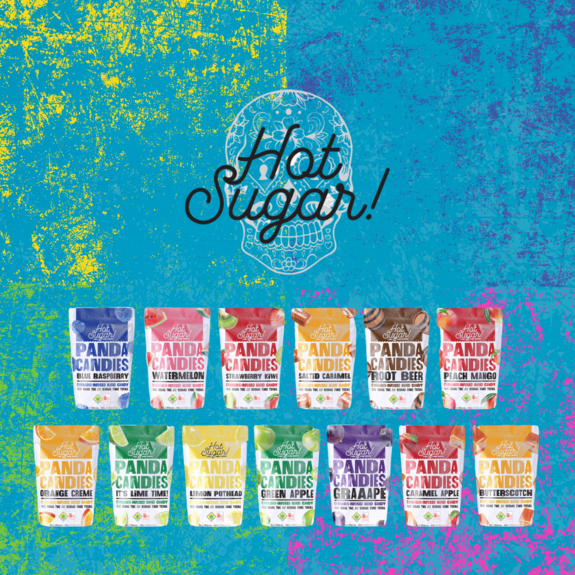 Photograph of product: Panda Candy - Peach Mango 10pk