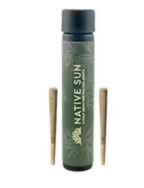 Photograph of product: Black Magic .5g 2pk Pre-Roll Native Sun