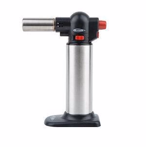 Photograph of product: Big Buddy Turbo Torch | Stainless Steel | Black