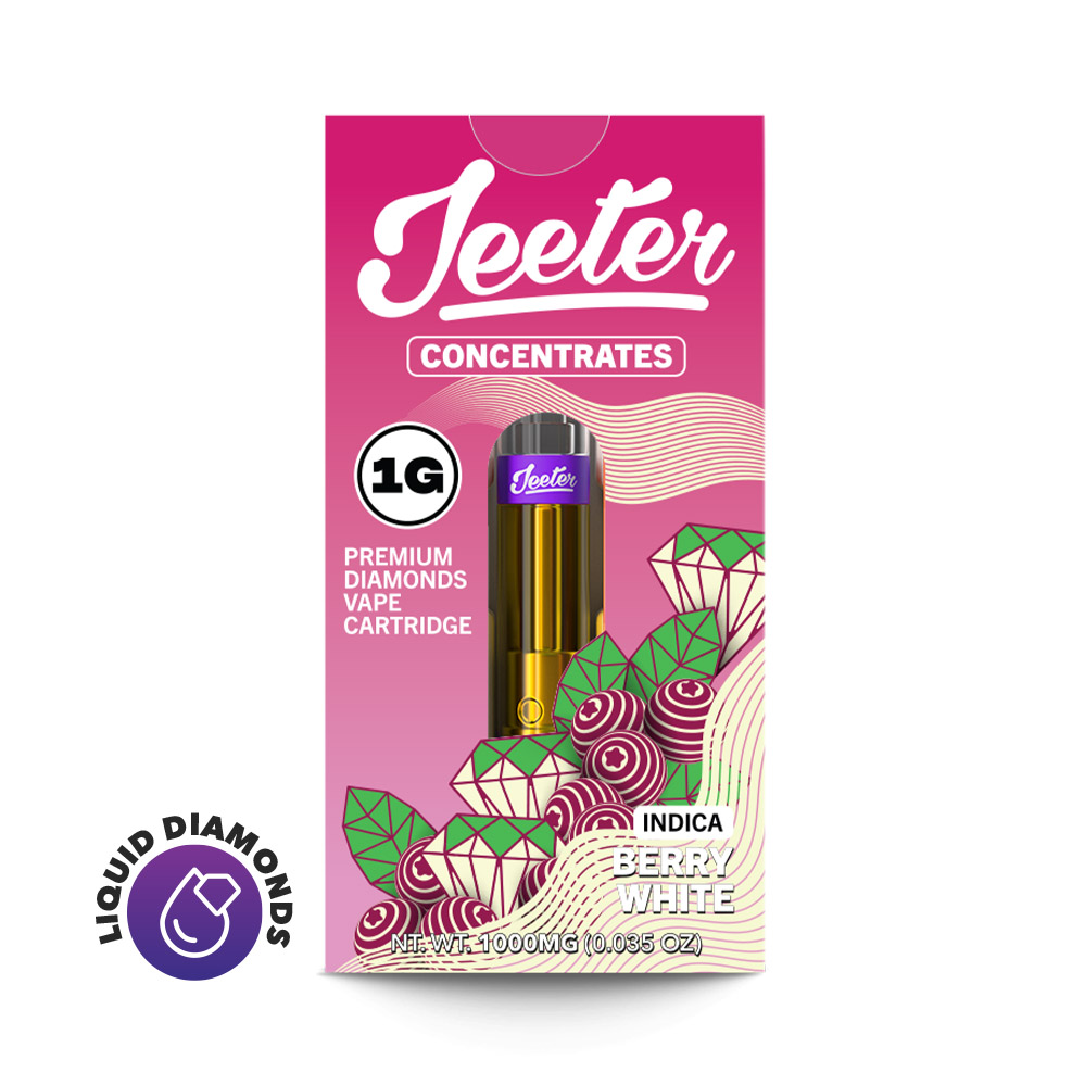 Photograph of product: Jeeter - Cartridge Liquid Diamonds - Berry White (I) (1.0g)