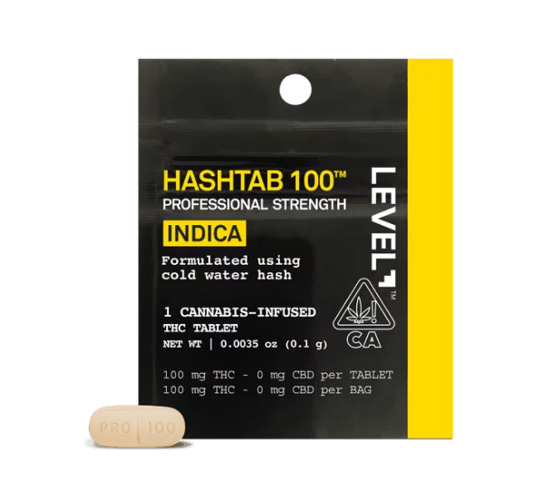 Photograph of product: Level Single 100mg au chocolatTab Oui'd