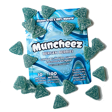 Photograph of product: Bergen Berries | Gummies | 100MG