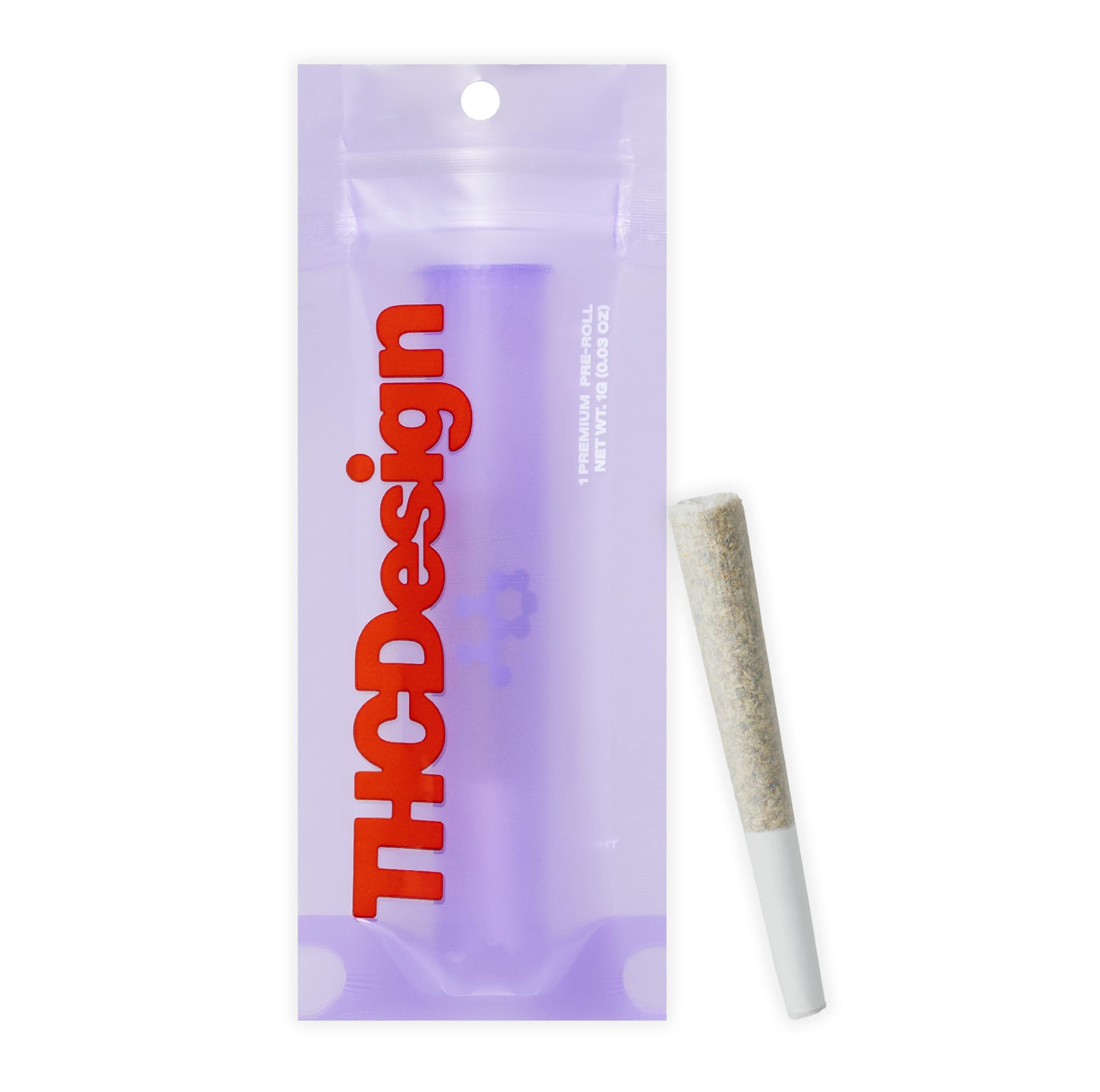 Photograph of product: AJ SOUR PRE-ROLL [1G]
