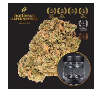 Photograph of product: Sour Tsunami CBD Buds - 3.5g