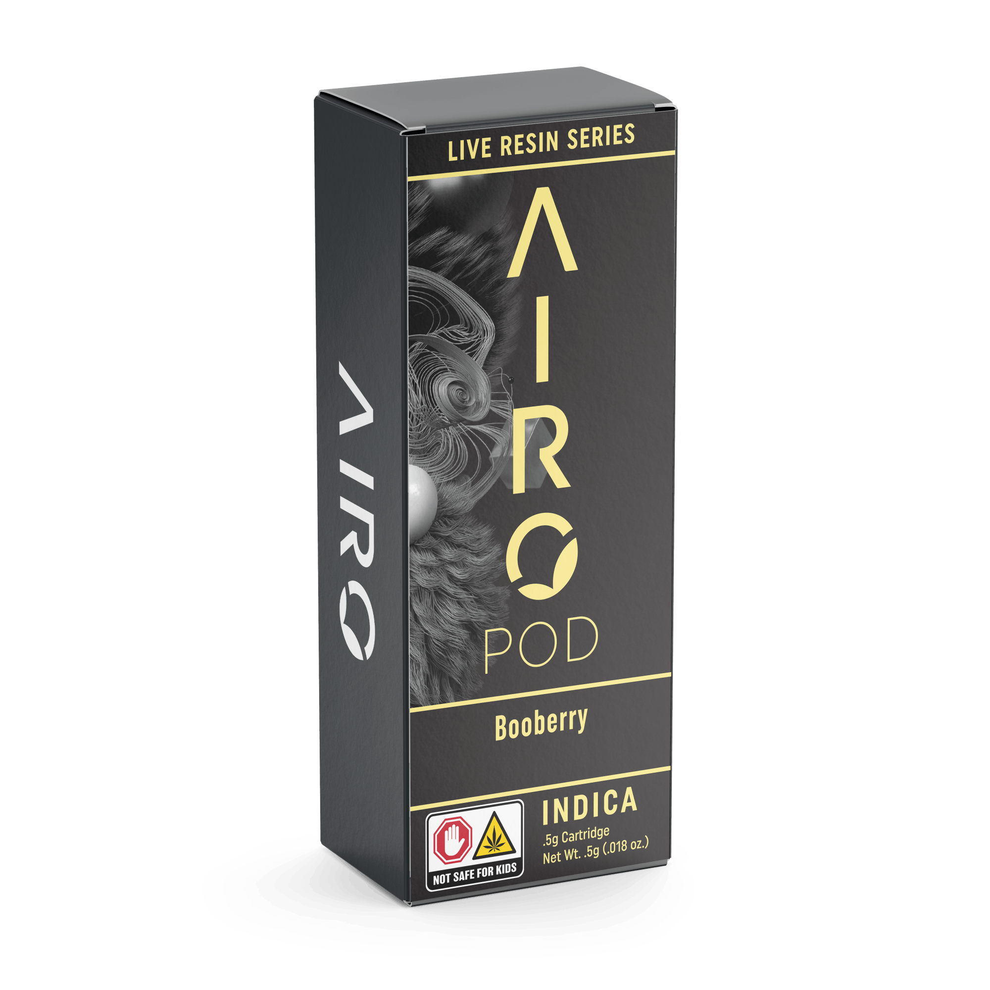 Photograph of product: Airo - Booberry Live Resin - Cartridge - .5g