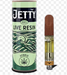 Photograph of product: Jetty Governmint Cheese Hybrid Vape Cart Live Resin