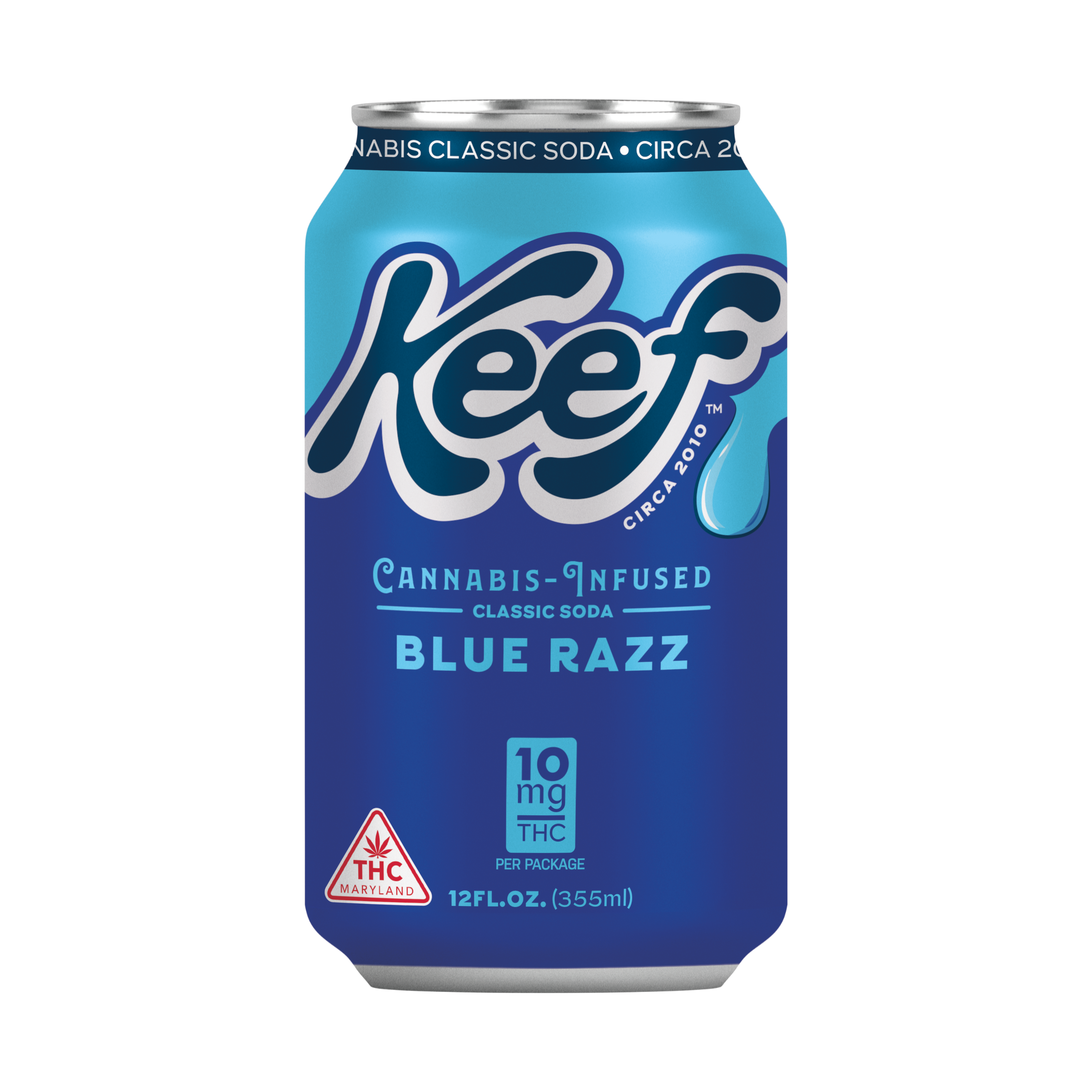 Photograph of product: Classic Soda | Blue Razz | 10mg (1 bottle)