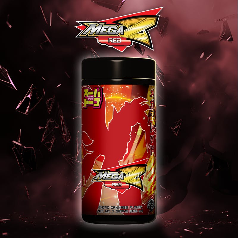 Photograph of Product: Super Dope | Mega Z: Red | Flower | Hybrid - 7g