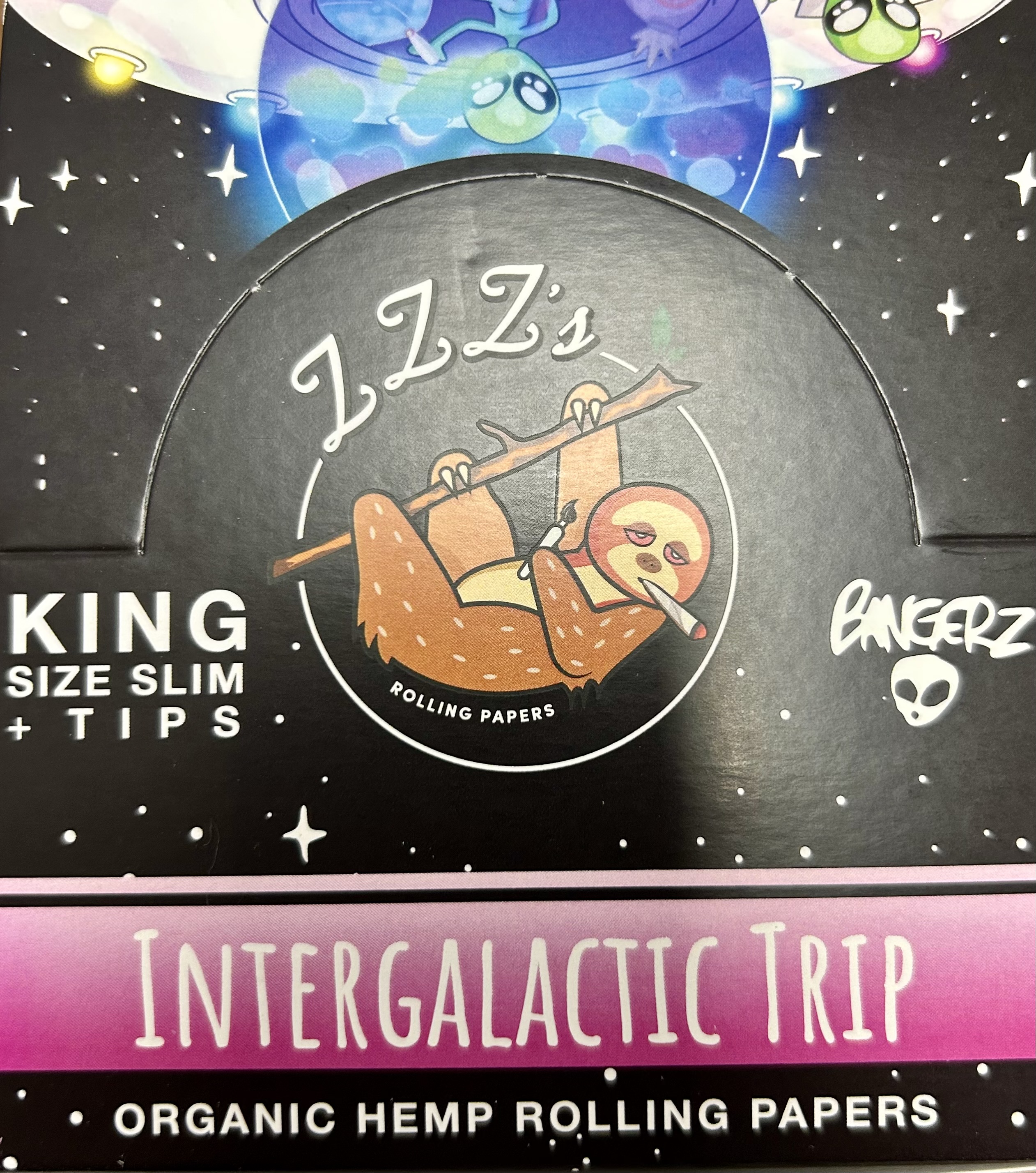 Photograph of product: Intergalactic Slim Paper w/ Tips | ZZZ Collective