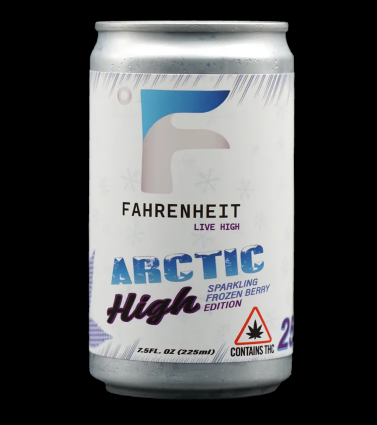 Photograph of product: Fahrenheit - Arctic High | 25mg Energy Drink
