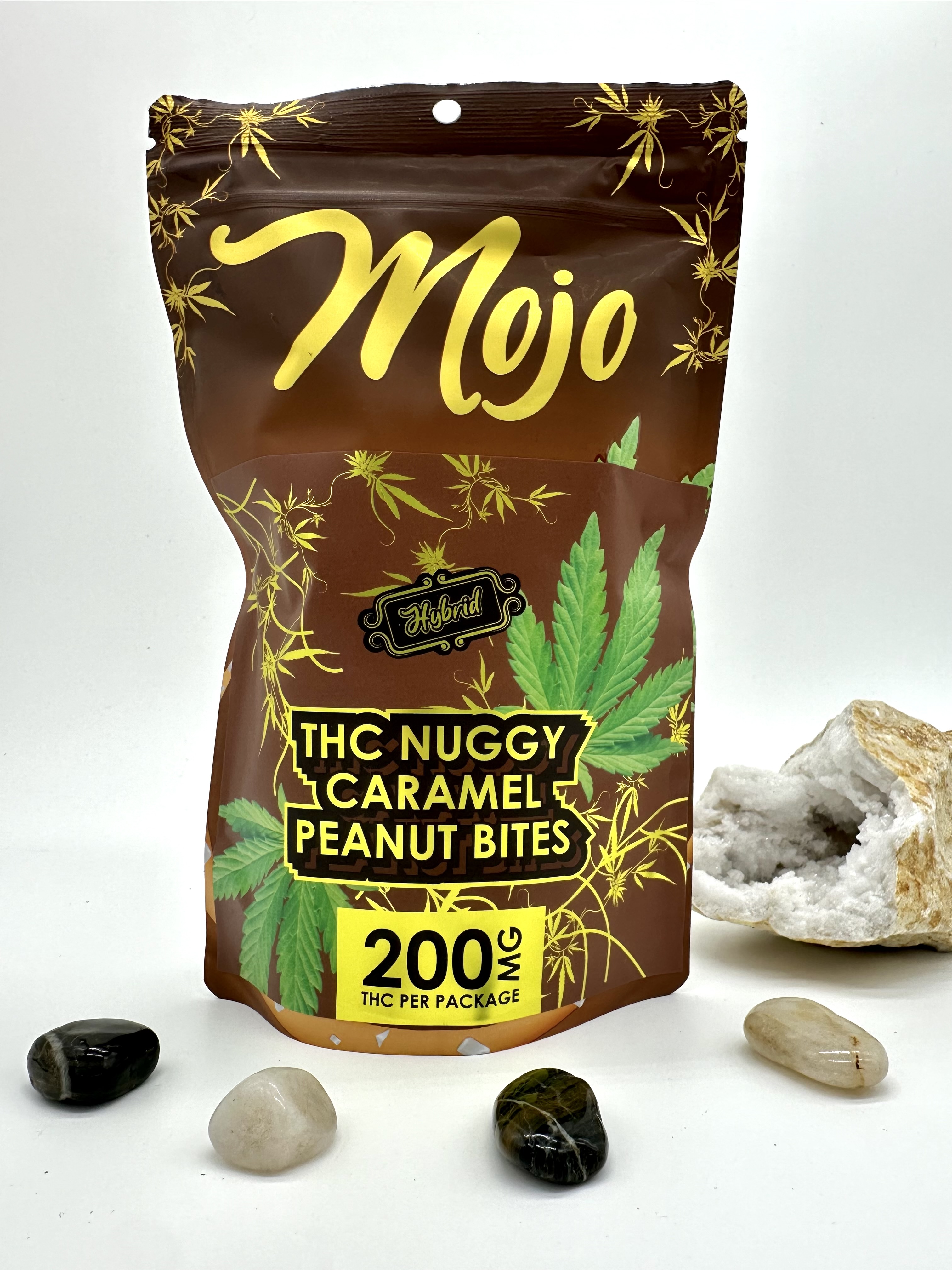 Photograph of product: Nuggy Caramel Peanut Bites - 200mg