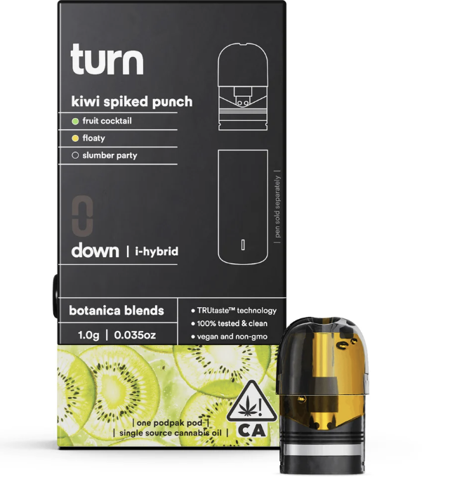 Photograph of product: KIWI SPIKED PUNCH(1G)BOTANICA BLENDS POD[H]