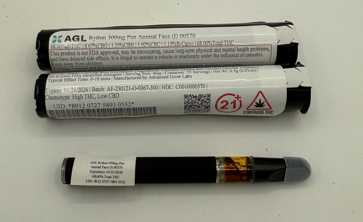 Photograph of product: Rythm Animal Face 300mg Pen (I) 00605