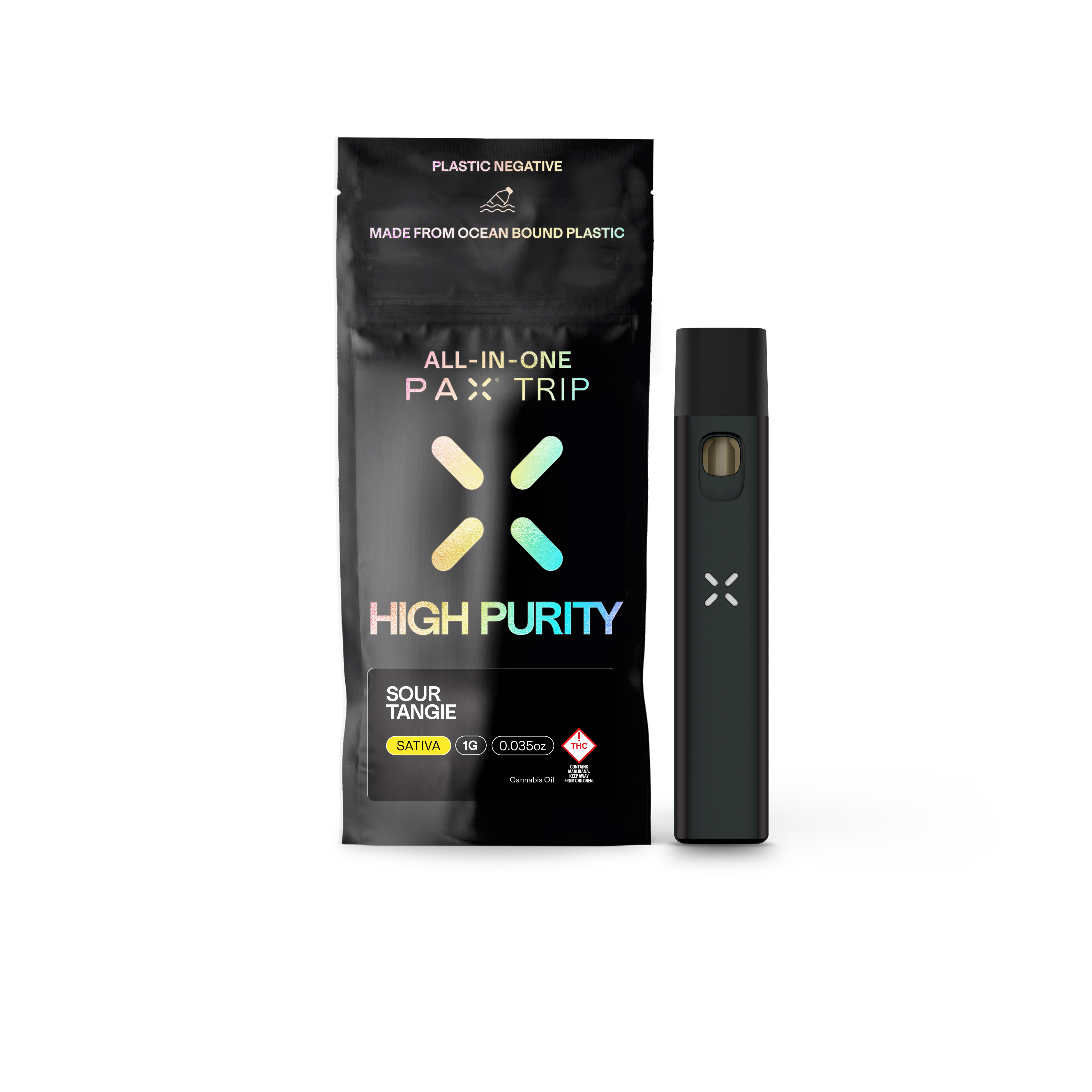 Photograph of product: Pax | Trip High Purity AIO (S) Sour Tangie 1g